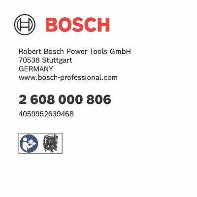 Bosch Power Tools Saugrohr, 350 x 40 x 40 mm 2608000806