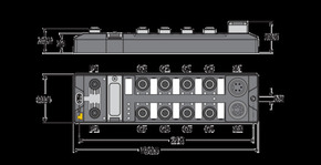 Turck Multiprotokoll-I/O-Modul kompakt TBEN-L5-4 #6814126