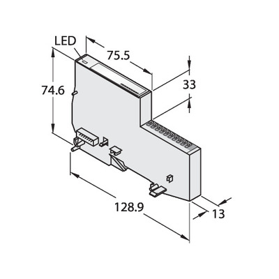 Turck Economy Modul BL20E8DI24VDCP/ET