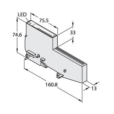 Turck Economy Modul BL20-E-8A #6827340