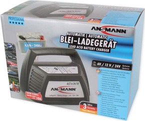 Ansmann Automatik-Tischladegerät f.6,12,24V Bleiakkus ALCT6-24/10