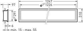 Trilux LED-Feuchtraumleuchte 840, DALI, Einbau FidescaBSG3 #7687551