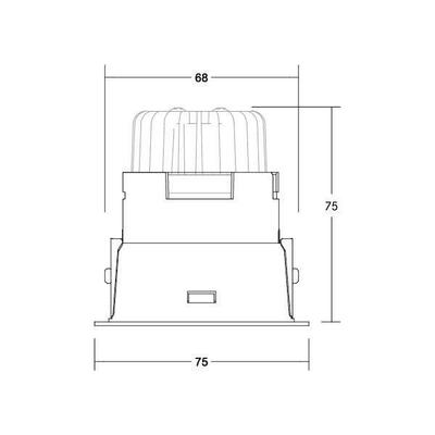 Brumberg Leuchten LED-Einbaustrahler 230V 4000K 39173174