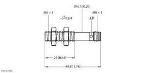 Turck Sensor kapazitiv BCT2-M08-IOL-V1131
