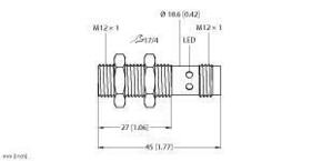 Turck Sensor kapazitiv BCT4-M12-IOL-H1141