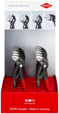 Knipex-Werk Thekendisplay 10-tlg. 200 mm 00 18 01 V18