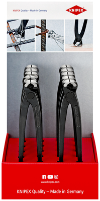 Knipex-Werk Thekendisplay 10-tlg. 200 mm 00 18 01 V20