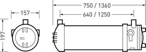 Trilux Ex-LED-Leuchte 840 Kratex HE #7781340