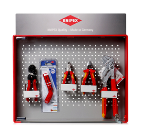 Knipex-Werk Vitrine Produktpräsent. Lochplattenwde 150mm 00 19 30 VIT 4