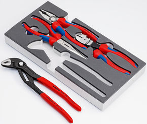 Knipex-Werk V15 Zangen-Set Schaumstoff. 4-tlg 00 20 01 V15
