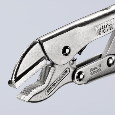 Knipex-Werk EAN Universal-Gripzange verzinkt 180 mm 40 04 180 EAN