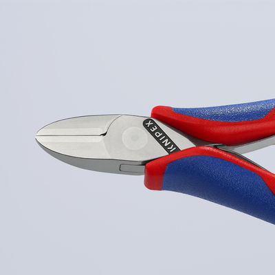 Knipex-Werk Elektronik-Seitenschneider durchgest.. Gelenk 77 82 130