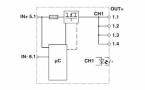 Phoenix Contact Geräteschutzschalter elektronisch CAPAROC E1 1#1115649