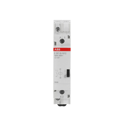 ABB Stotz S&J Installationsrelais Sp.12VAC,16A,1NO E297-16-10/12