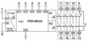 Phoenix Contact Sicherheitsrelais PSR-ME20-3NO#1301404
