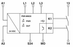 Phoenix Contact Sicherheitsschaltgerät PSR-MM35-1NO#1249516