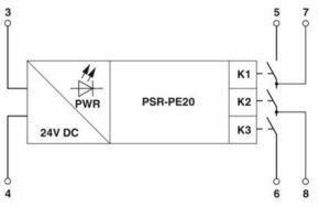 Phoenix Contact Koppelrelais PSR-PE20-1NO-24DC-SC