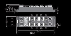 Turck I/O Modul FDNP-L0404G-TT