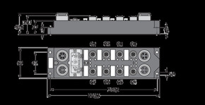 Turck I/O Modul FDNP-L0808H-TT