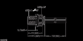 Turck M12-Power-Flansch FS54PL-1/M16