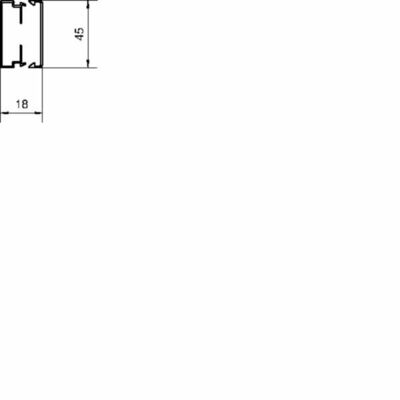 Tehalit Leitungsführungskanal LF 18x45mm vw LF1804509016