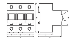 Doepke Lasttrennschalter Tytan II D0-63-3