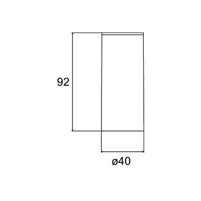 Brumberg Leuchten LED-Anbauleuchte 230V 40Gr., 3500K 88814185