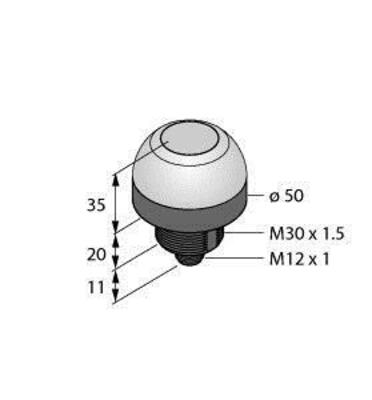 Turck Bestückungssensor Pick-to-Light K50APTGBOF2Q