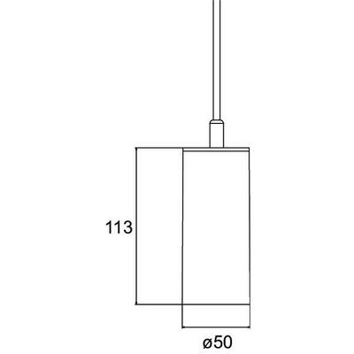 Brumberg Leuchten LED-Pendelleuchte direkt Pendellänge 5m 88856163
