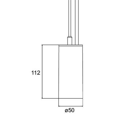Brumberg Leuchten LED-Pendelleuchte direkt Pendellänge 5m 88862185