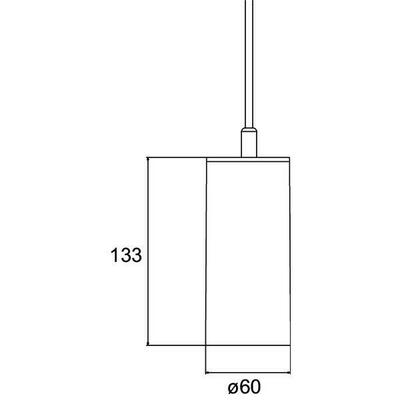 Brumberg Leuchten LED-Pendelleuchte direkt Pendellänge 5m 88864165