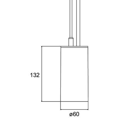Brumberg Leuchten LED-Pendelleuchte direkt Pendellänge 5m 88875185