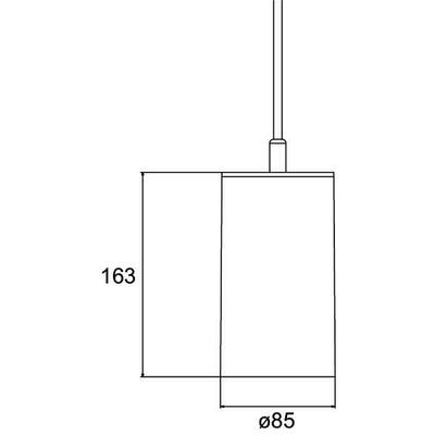 Brumberg Leuchten LED-Pendelleuchte direkt Pendellänge 5m 88883164