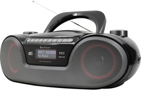 Soundmaster DAB+Boombox CD/MP3,USB,Kassette SCD8300SW sw