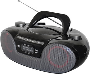 Soundmaster DAB+Boombox CD/MP3,USB,Kassette SCD8300SW sw