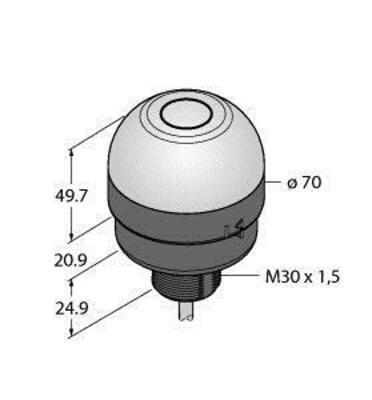 Turck Bestückungssensor Pick-to-Light K70DXN2T2GRY