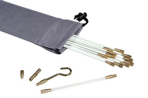 HellermannTyton Cable Scout Basis-Set 10x4x1000mm weiß CS-SB