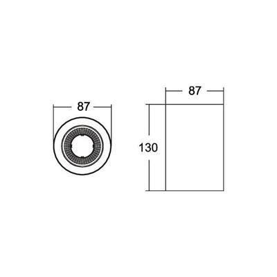 Brumberg Leuchten LED-Anbaudownlight 4000K 42611174