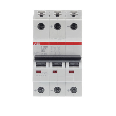 ABB Stotz S&J Sicherungsautomat 10 kA, 6 A, 3P S203M-K6UC