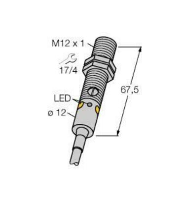 Turck Opto-Sensor Einweglichtschranke M12NR