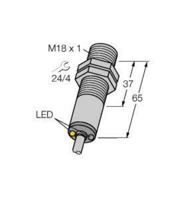 Turck Opto Sensor Lichttaster M18SN6FF25 W/30
