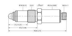 Turck Sensor kapazitiv NCLS-30-UN6X-H1141