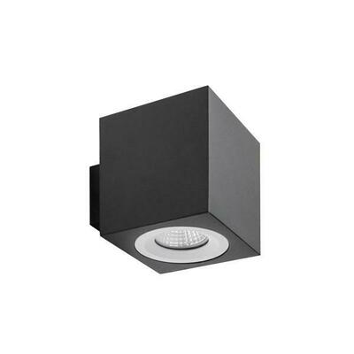 Brumberg Leuchten Wand-Anbaumodul quadr. schwarz/weiß 45211560