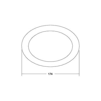 Brumberg Leuchten Abdeckring schwarz 81211080