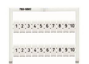 WAGO GmbH & Co. KG WMB-Bezeichnungssystem W:1-10 je(10x) 793-5502