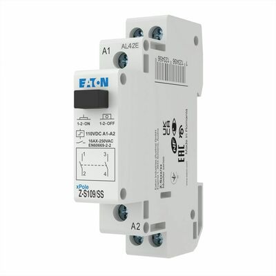 Eaton Stromstossschalter 110DC, 2S, 16A, 1TE Z-S109/SS