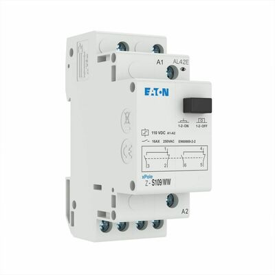 Eaton Stromstossschalter 110DC, 2W, 16A, 2TE Z-S109/WW