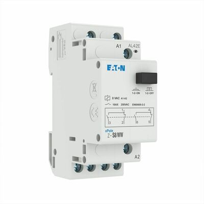Eaton Stromstossschalter 8AC,2W,16A,50Hz,2TE Z-S8/WW