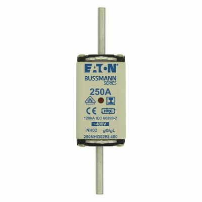 Eaton Sicherungseinsatz Nieders. 125A AC 400V 120kA 125NHG02BI-400