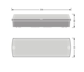 Ledvance LED-Wand-u.Deckenleuchte MC, ML, weiß BLKHCOMPRCV8WCPS65WT